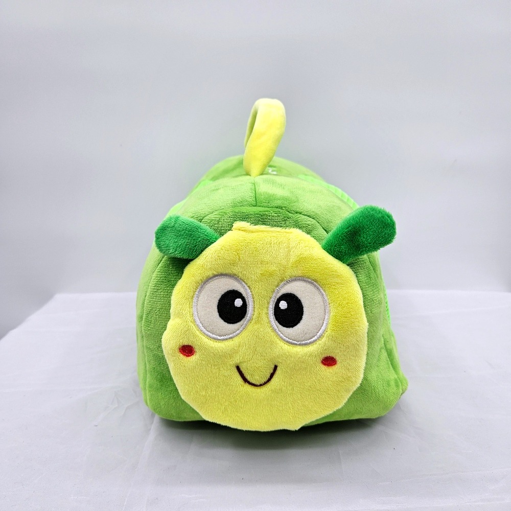 hahaland Caterpillar 17pc Fruit and Vegetable Sorting Plush Play Food Set PL020D